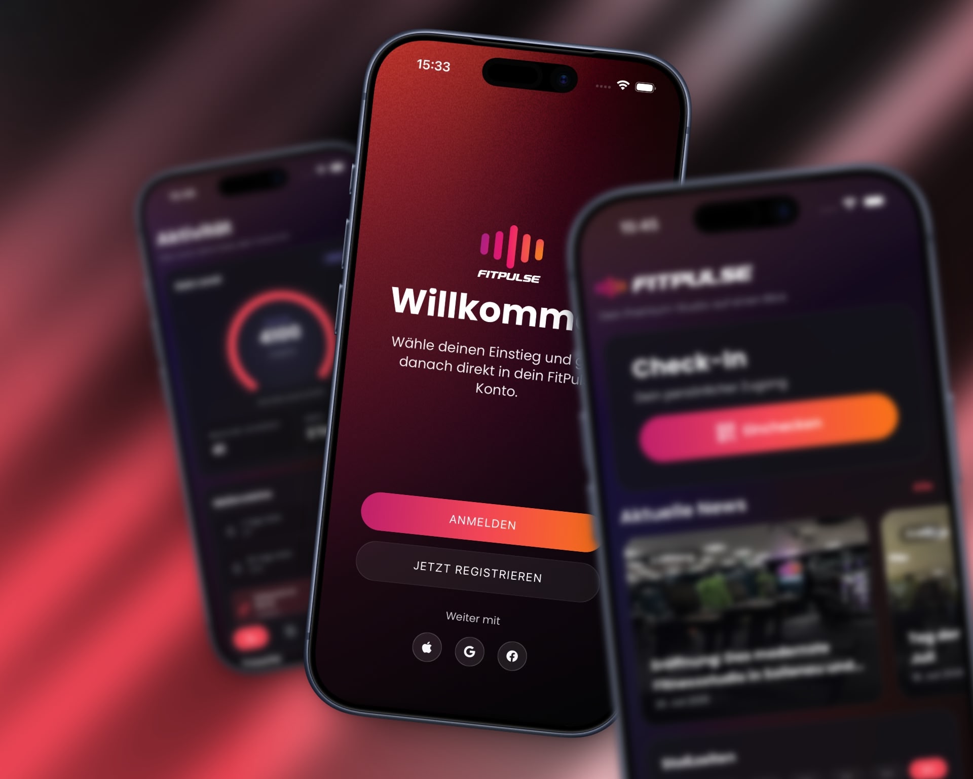 FITPULSE App und digitaler Check-in